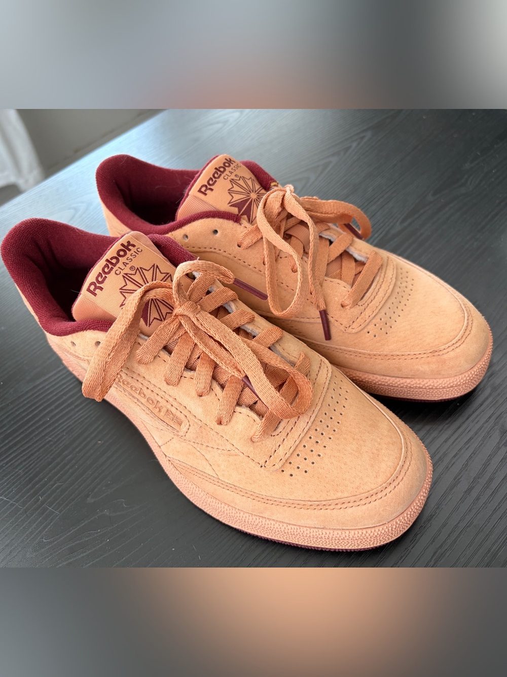 Reebok Club C 85 in “Washed Clay” EUC- worn once RARE COLLECTOR size 8
